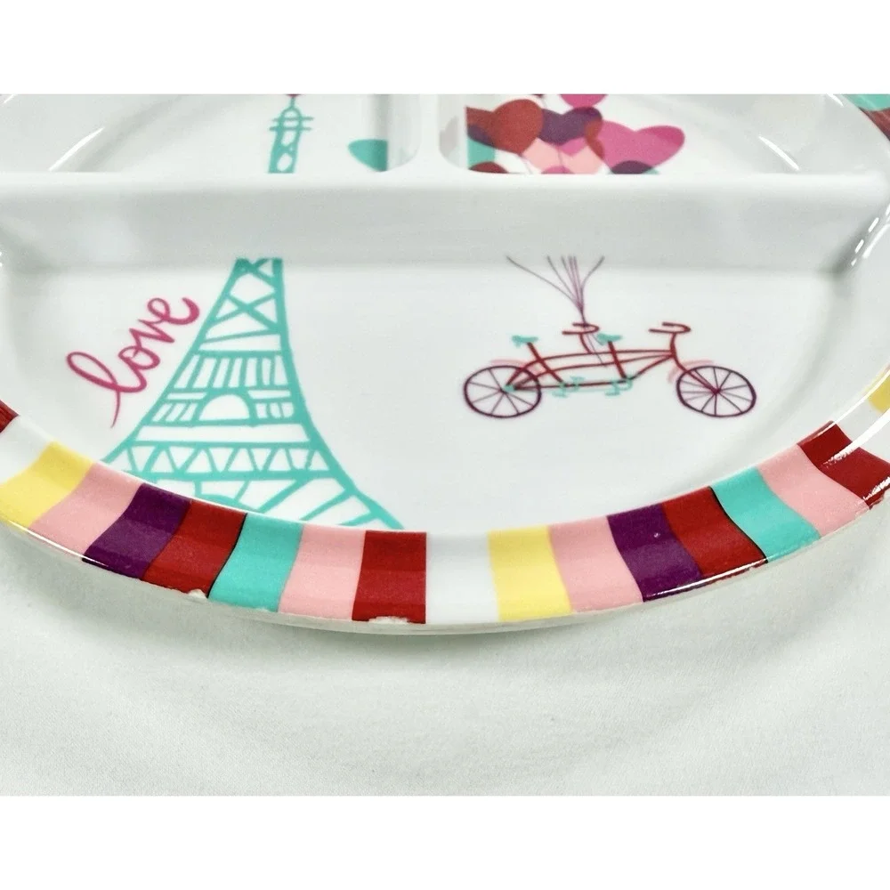 Target‎ Kids Divided Melamine Plate 8.25